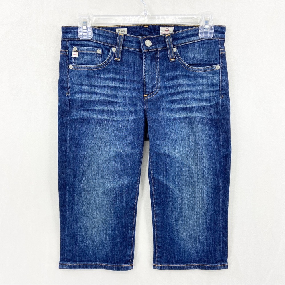 AG Adriano Goldschmied Shorts Malibu Bermuda Length Stretch